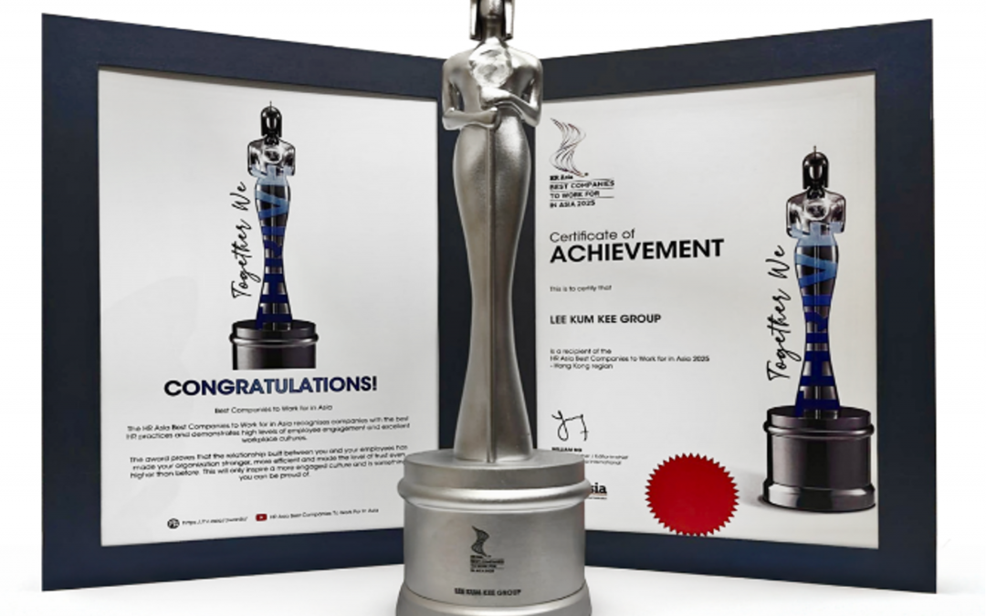 Lee Kum Kee Group Garners “Best Companies to Work for in Asia 2025 (Mainland China)” for the 9th Time